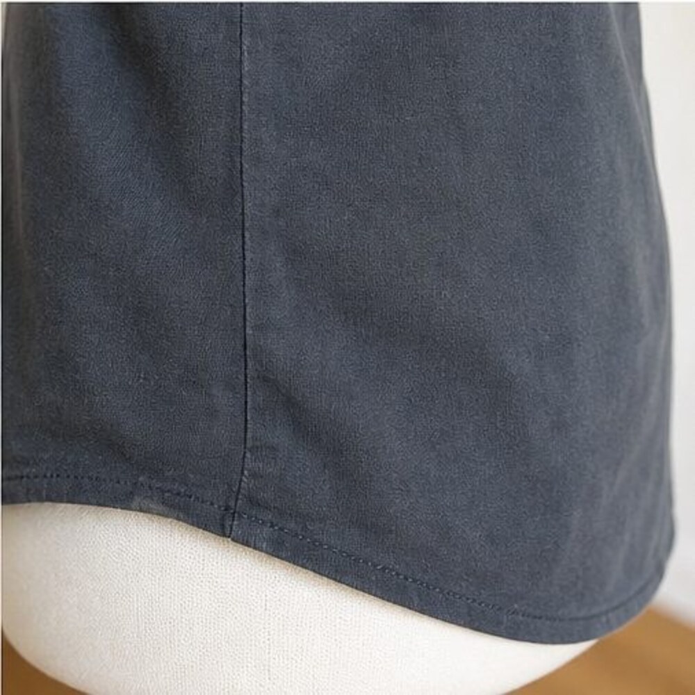 Charcoal Ruffle Blouse - Picture 6 of 6